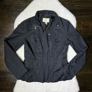 White House Black Market Black Lightweight Jacket Extra Small